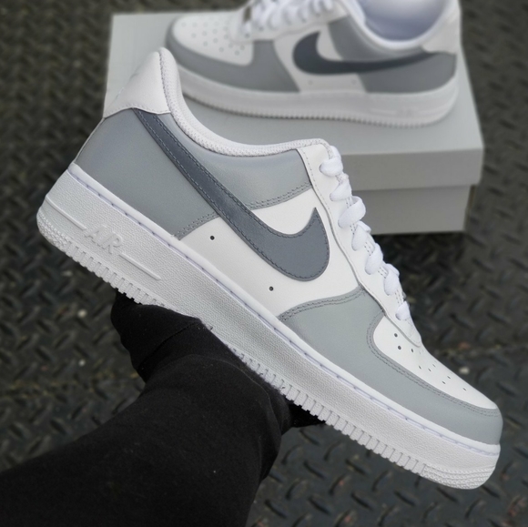 Custom Nike Air Force 1 Grey